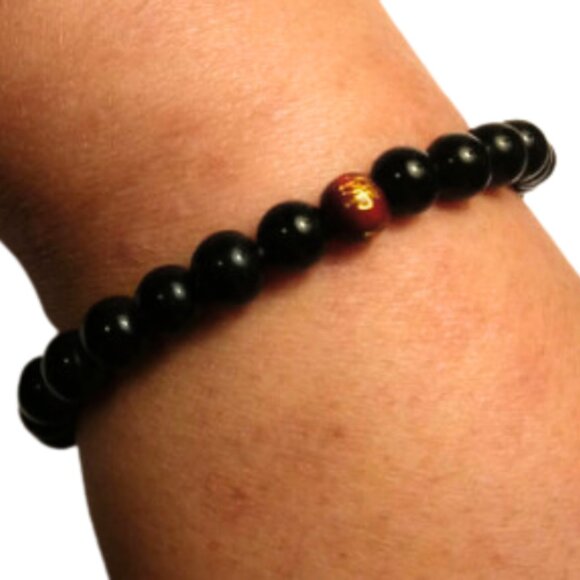 Buddhist Prayer Beaded Bracelet- Style B - Picture 1 of 4